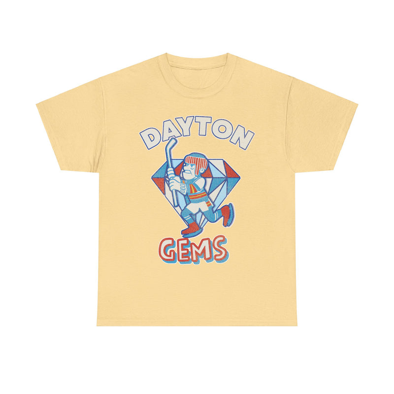 Load image into Gallery viewer, Dayton Gems Ohio Logo Hockey Team T-shirt
