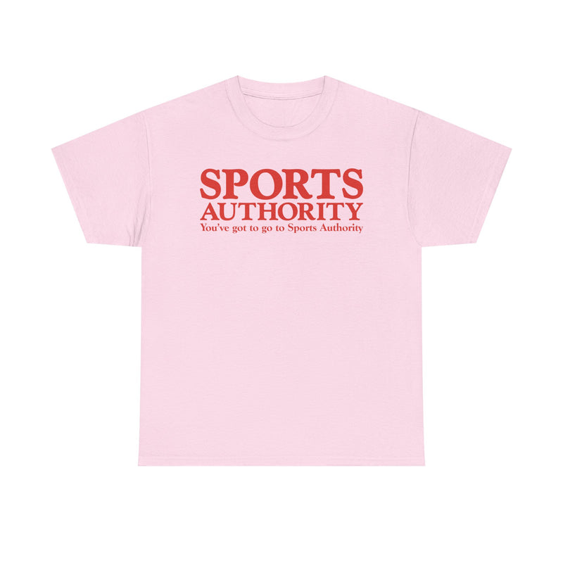 Load image into Gallery viewer, Sports Authority You've Got to Go Red Logo Athletic Sporting Goods T-shirt
