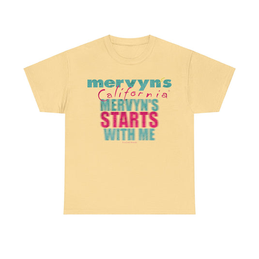 Mervyns Retail Store Nostalgic Logo T-shirt