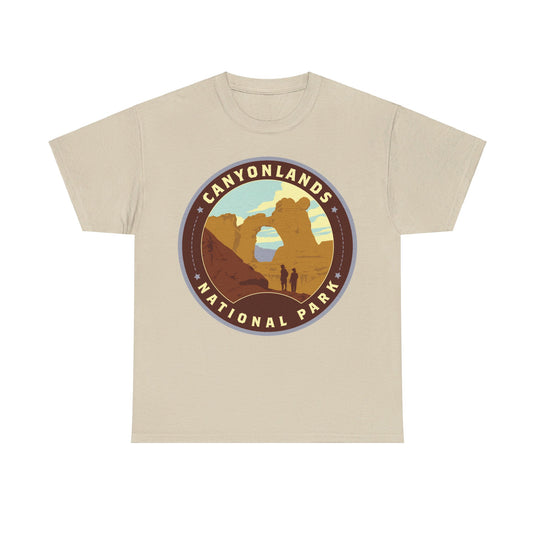 Canyonlands National Park Utah Round Logo T-shirt