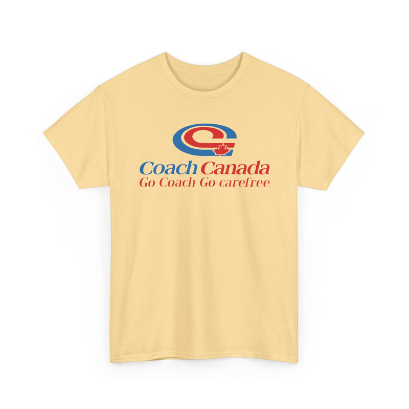 Load image into Gallery viewer, Coach Canada Go Coach Go Carefree Logo Graphic T-Shirt Rare Defunct Brand Tee
