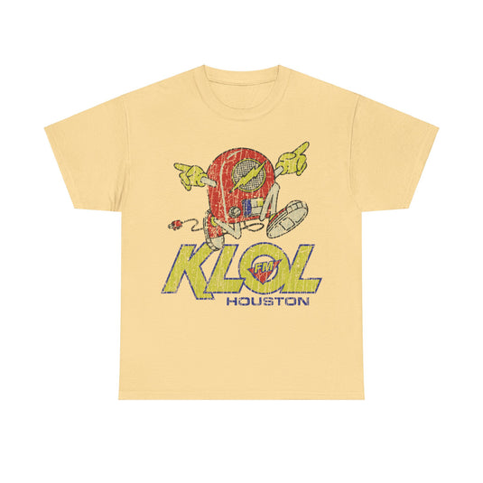 KLOL FM Houston 1970 Radio Station Nostalgic T-shirt