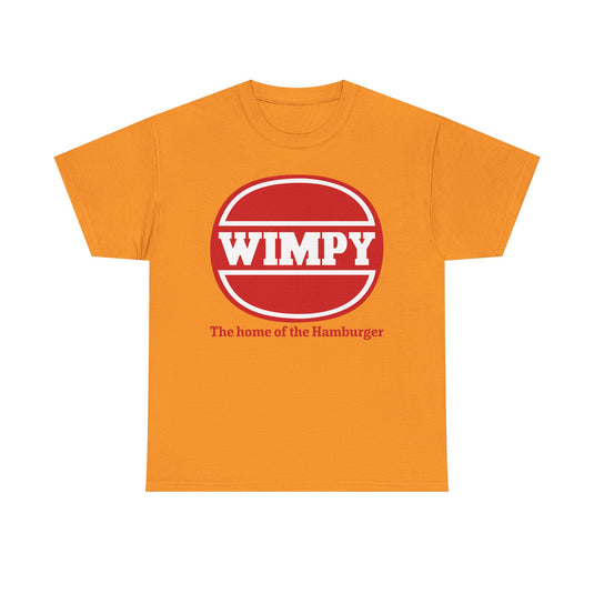 Wimpy Home of the Hamburger Vintage Restaurant Logo Chain T-Shirt
