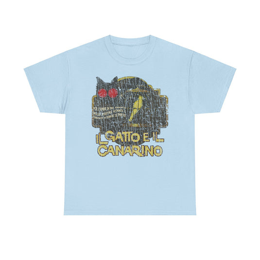 Il Gatto E Il Canarino 1978 Cat and the Canary Movie T-shirt
