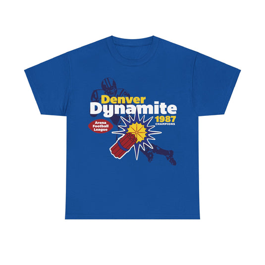 Denver Dynamite Colorado Arena Football Team T-shirt