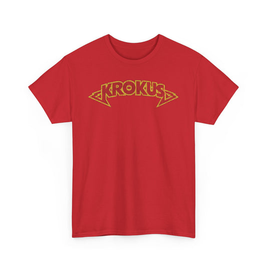 Krokus Swiss Heavy Metal Rock Band Logo T-shirt