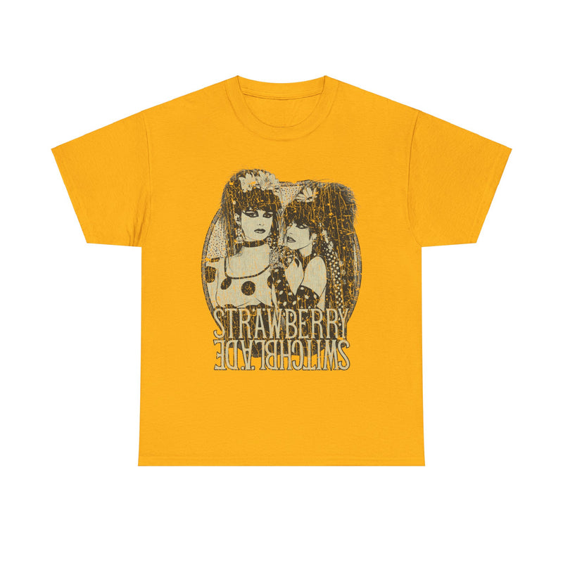 Load image into Gallery viewer, Strawberry Switchblade 1981 Jill Bryson Rose McDowal Scotland Pop Band T-shirt
