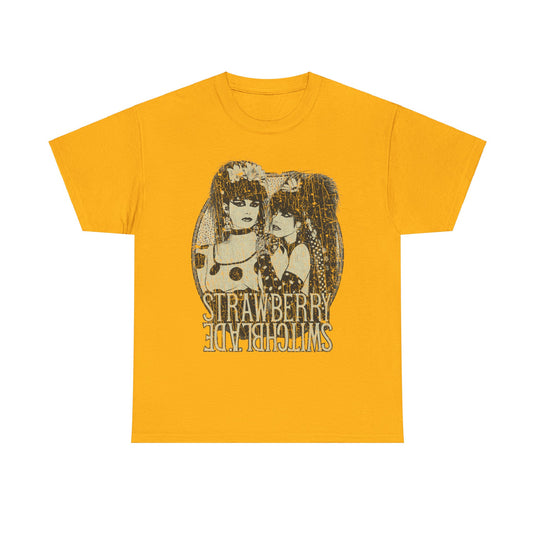 Strawberry Switchblade 1981 Jill Bryson Rose McDowal Scotland Pop Band T-shirt