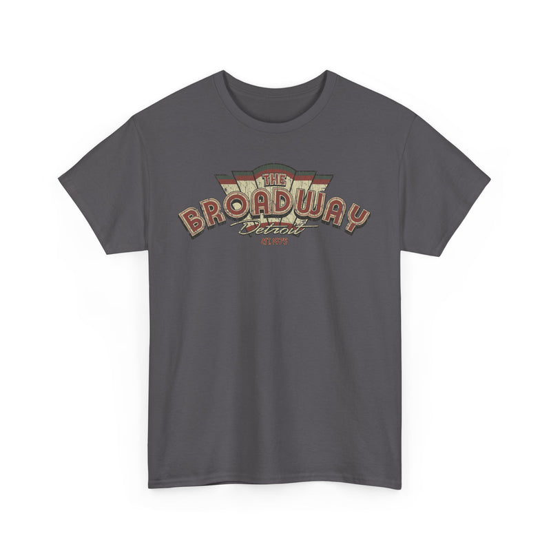 Load image into Gallery viewer, The Broadway Detroit 1975 Michigan Luxury Clothing Store T-shirt
