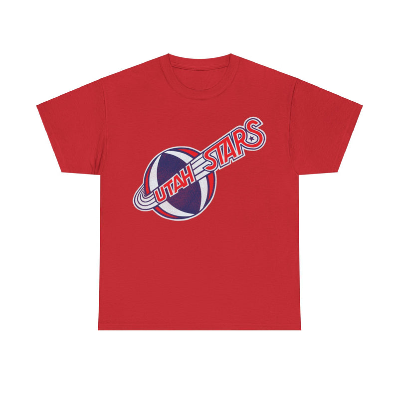 Load image into Gallery viewer, Utah Stars Basketball Retro Logo Team T-shirt
