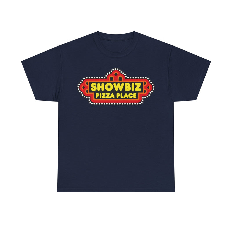 Load image into Gallery viewer, Showbiz Pizza Place Logo Restaurant T-shirt
