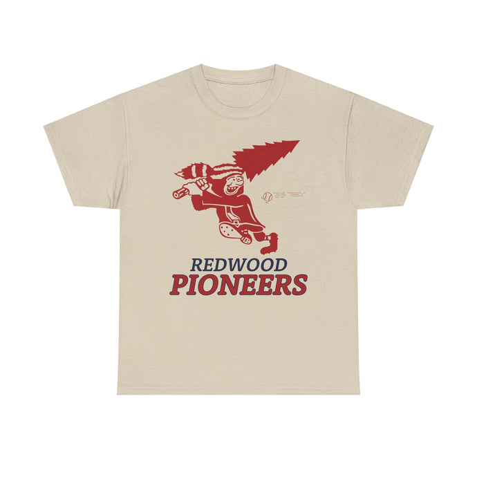 Redwood Pioneers California Baseball 1980-1985 T-shirt