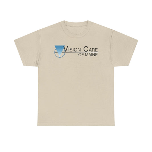 Vision Care of Maine T-Shirt Defunct Optometry Bankrupt Company Logo Tee