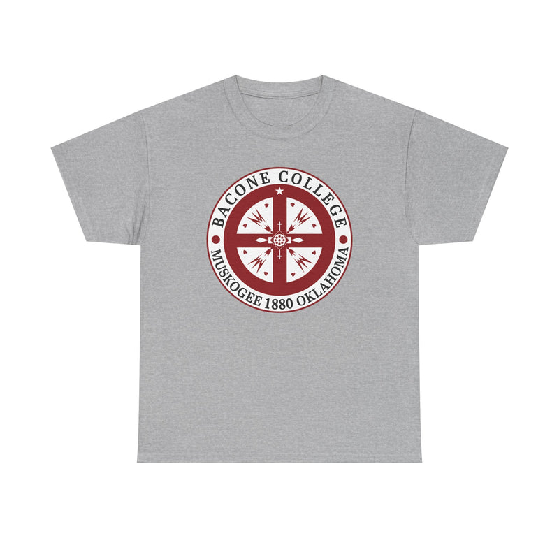 Load image into Gallery viewer, Bacone College T-Shirt Defunct Oklahoma Private College Muskogee 1880 Tee
