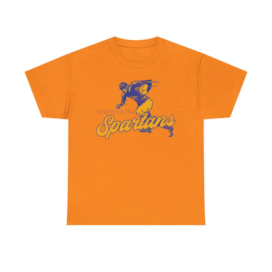 Portsmouth Spartans Retro Nostalgic Football T-shirt