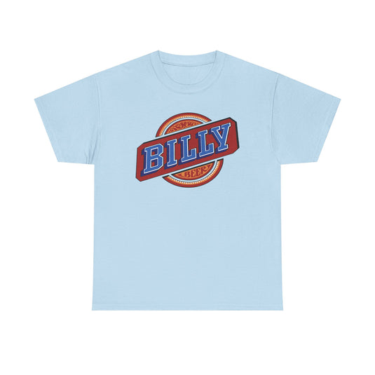 Billy Beer T-Shirt - Logo Tee - Defunct Beer Brand
