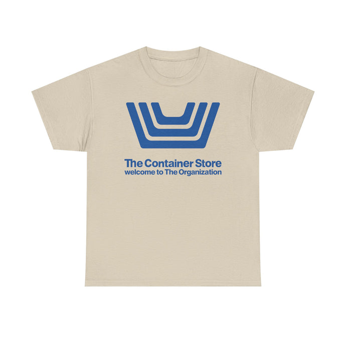 The Container Store Defunct Retail T-Shirt Welcome To The Organization Storage Tee