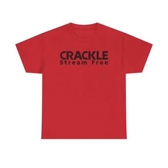 Crackle T-Shirt Defunct Streaming Service Stream Free Entertainment Platform Tee
