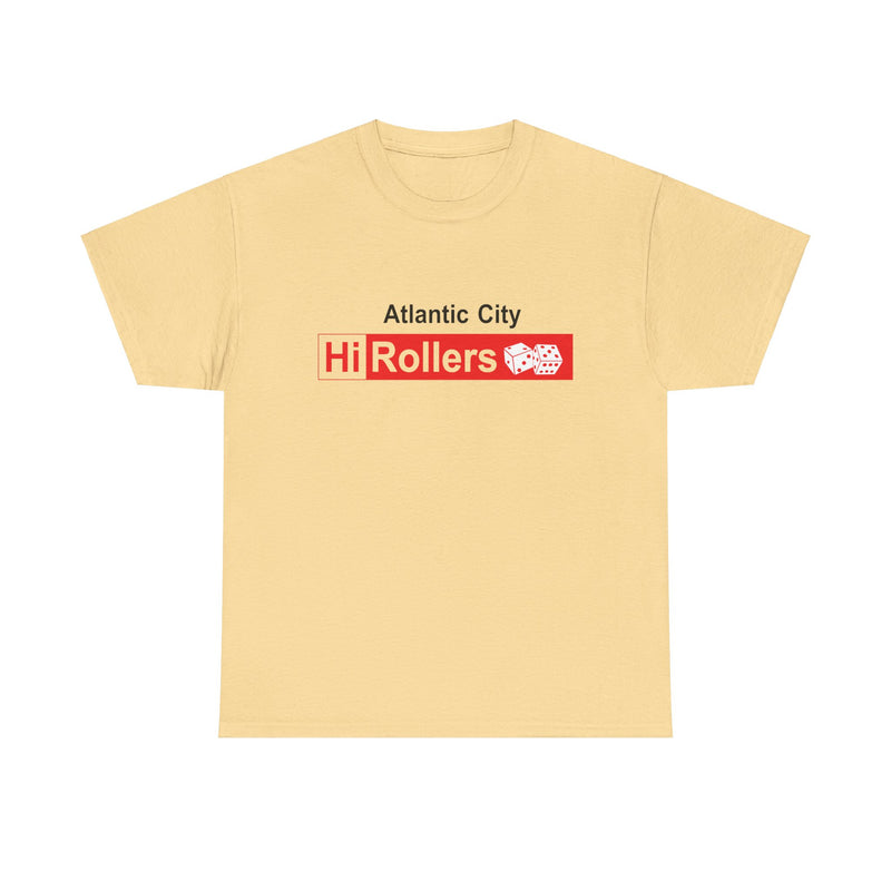 Load image into Gallery viewer, Atlantic City Hi Rollers CBA New Jersey Basketball T-shirt
