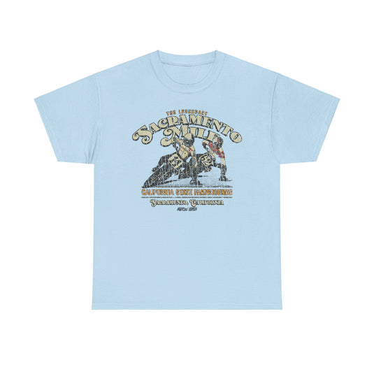 The Legendary Sacramento Mile 1959 California Motorcycle Racing T-shirt