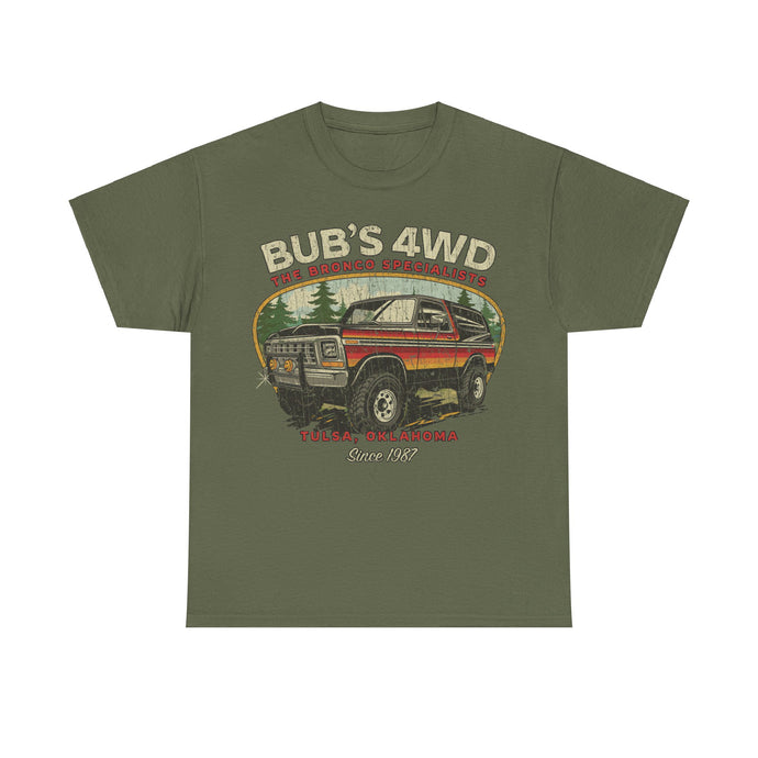 Bubs 4WD Est 1987 Retail Store Tulsa Oklahoma T-shirt