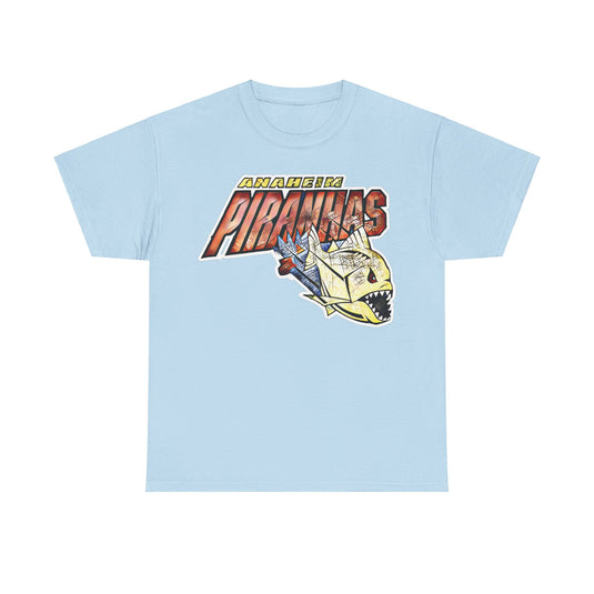 Anaheim Piranhas California Football Team T-shirt