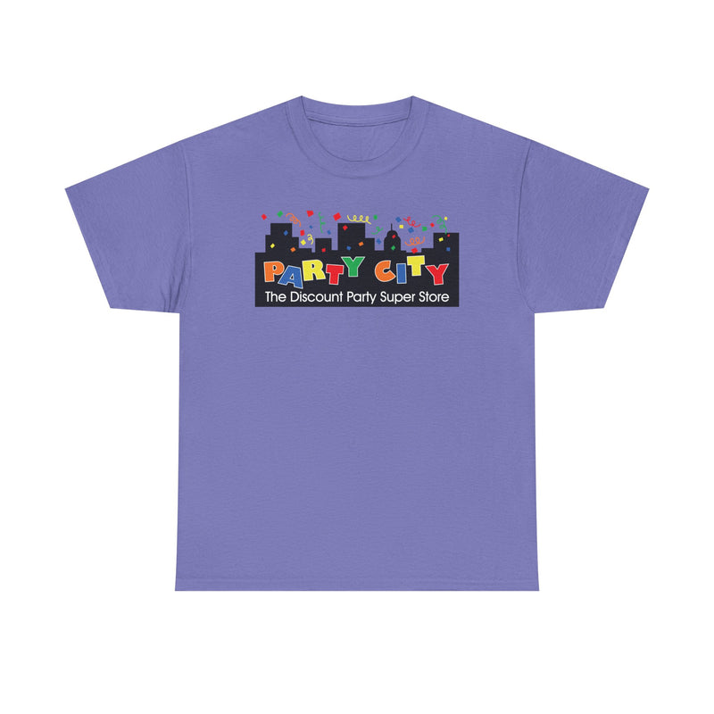 Load image into Gallery viewer, Party City T-Shirt Bankrupt Party Supply Store Vintage Logo Tee
