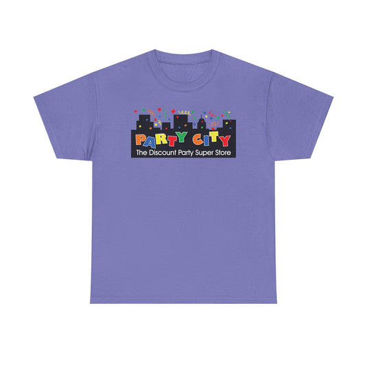 Party City T-Shirt Bankrupt Party Supply Store Vintage Logo Tee