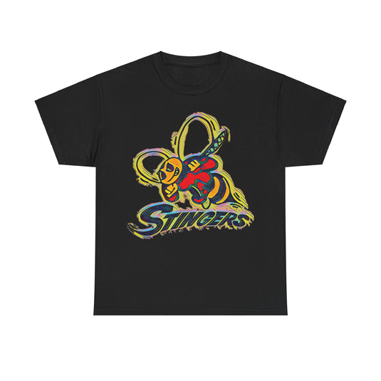 Syracuse Stingers Lacrosse Nostalgic Retro Logo T-shirt