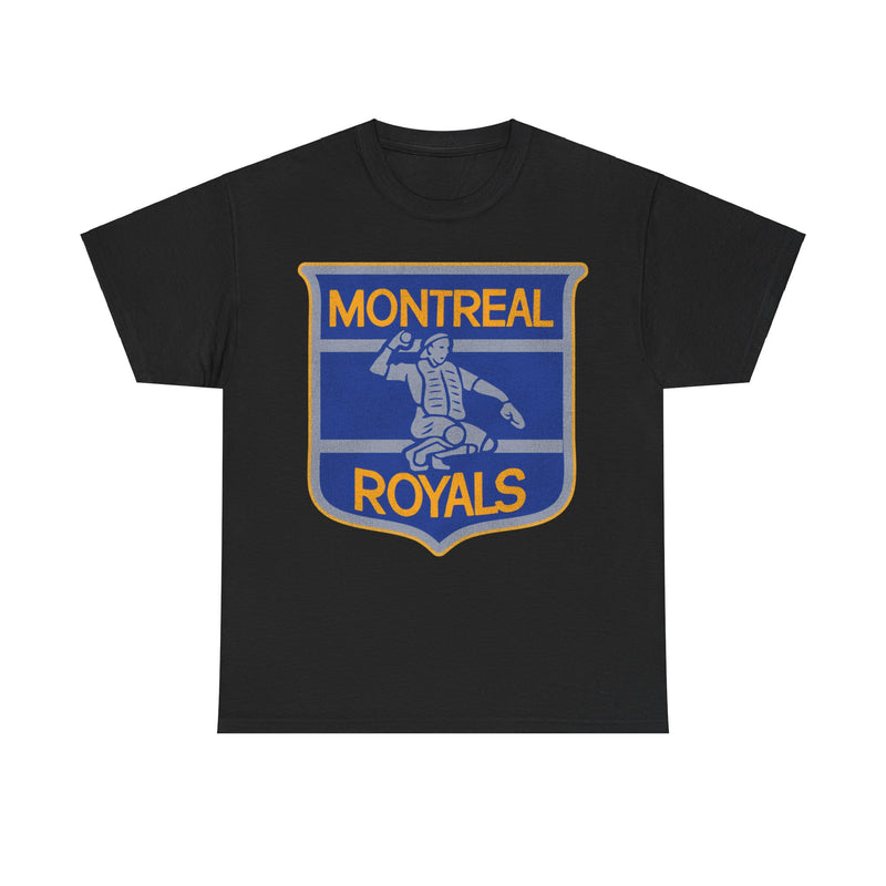 Load image into Gallery viewer, Montreal Royals Crest Nostalgic Retro Baseball Team T-shirt
