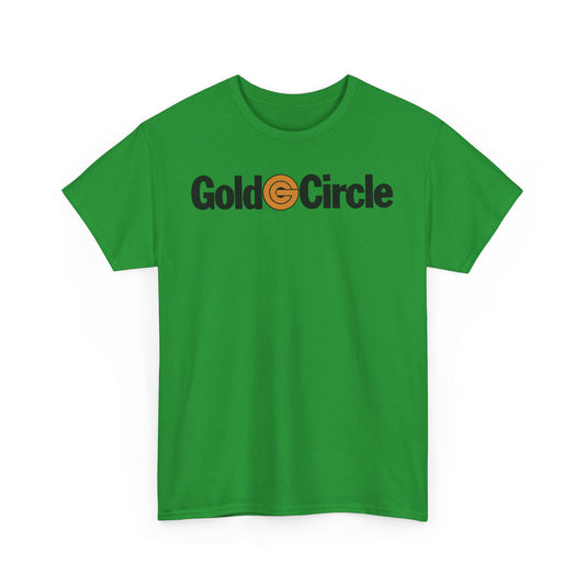 Gold Circle Orange Logo Vintage Department Store T-Shirt