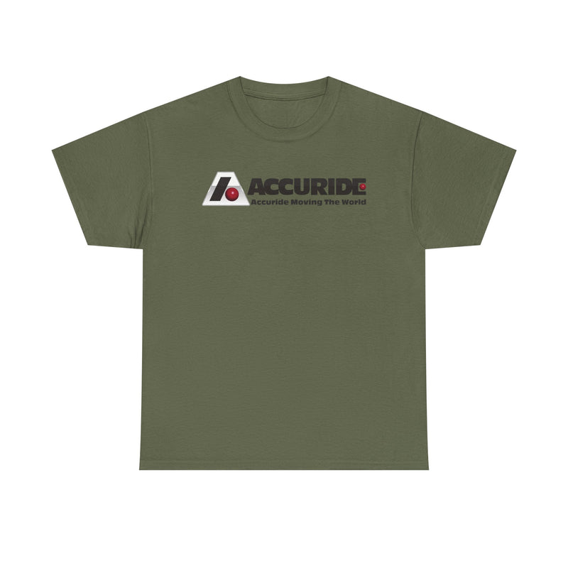 Load image into Gallery viewer, Accuride T-Shirt Defunct Moving Company Logo Tee Moving The World
