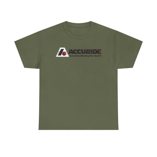 Accuride T-Shirt Defunct Moving Company Logo Tee Moving The World