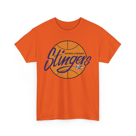 Florida Stingers CBA Basketball 1985-1986 T-shirt