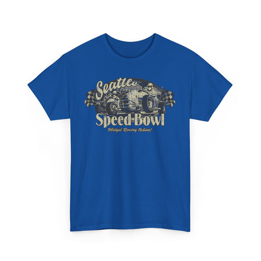 Seattle Speed Bowl 1936 Washington Racing Track T-shirt