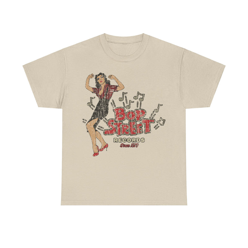 Load image into Gallery viewer, Bop Street Records 1979 Music Store Nostalgic Retro T-shirt
