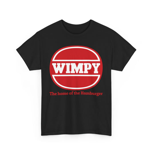 Wimpy Home of the Hamburger Vintage Restaurant Logo Chain T-Shirt