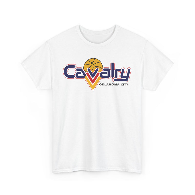 Load image into Gallery viewer, Oklahoma City Cavalry 1990-1997 CBA Basketball T-shirt
