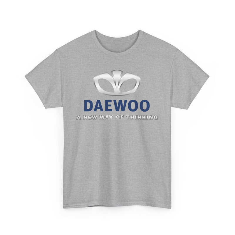 Load image into Gallery viewer, Daewoo A New Way of Thinking Korean Auto Brand T-shirt
