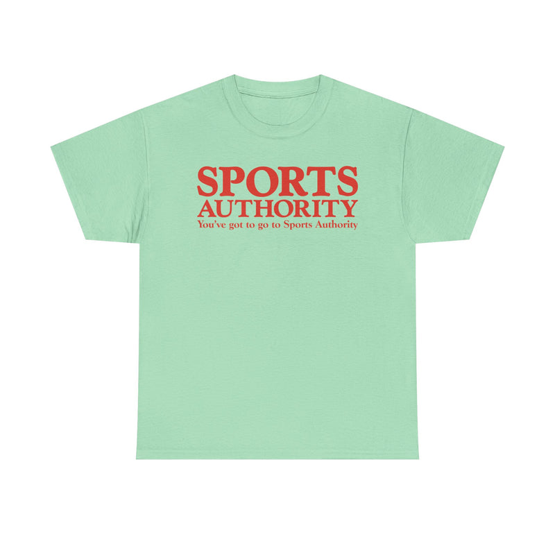 Load image into Gallery viewer, Sports Authority You've Got to Go Red Logo Athletic Sporting Goods T-shirt
