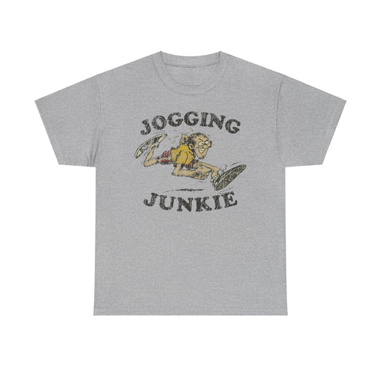 Jogging Junkie 1974 Nostalgic Logo T-shirt