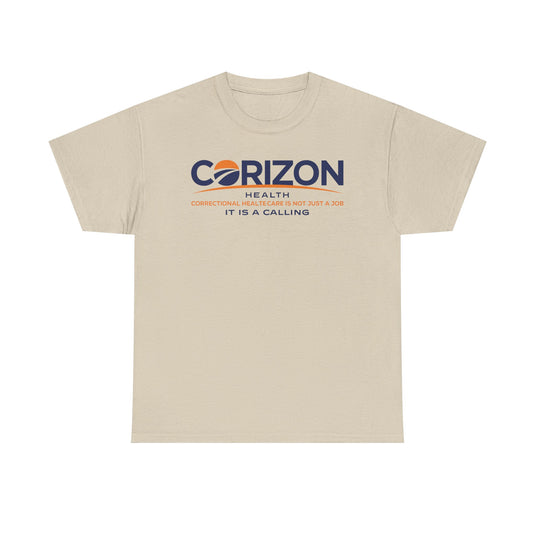 Corizon Health T-Shirt - Prison Healthcare Company Logo Tee - Correctional