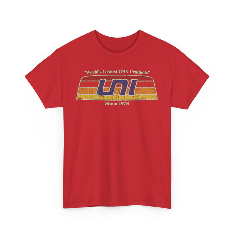 Load image into Gallery viewer, UNI BMX 1978 California Bicycle Seats Racing T-shirt
