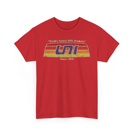 UNI BMX 1978 California Bicycle Seats Racing T-shirt