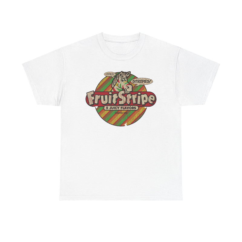 Load image into Gallery viewer, Fruit Stripe 1960 Yipes Stripes Flavor Chewing Gum Zebra T-shirt
