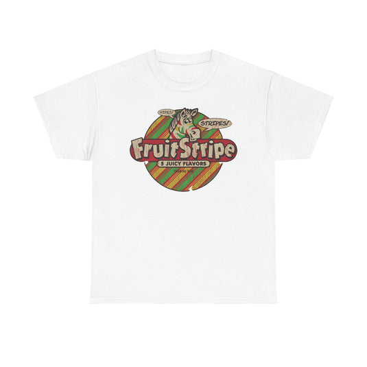 Fruit Stripe 1960 Yipes Stripes Flavor Chewing Gum Zebra T-shirt