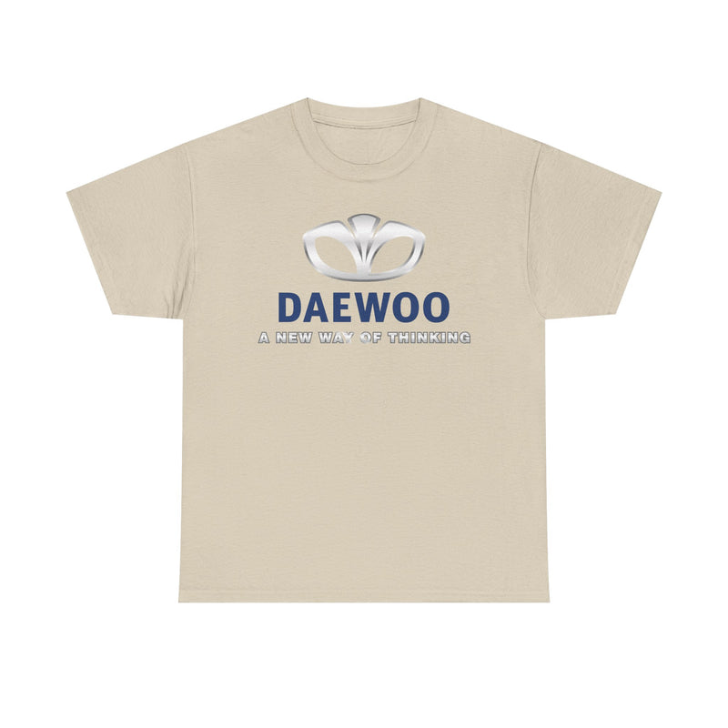Load image into Gallery viewer, Daewoo A New Way of Thinking Korean Auto Brand T-shirt
