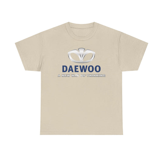 Daewoo A New Way of Thinking Korean Auto Brand T-shirt