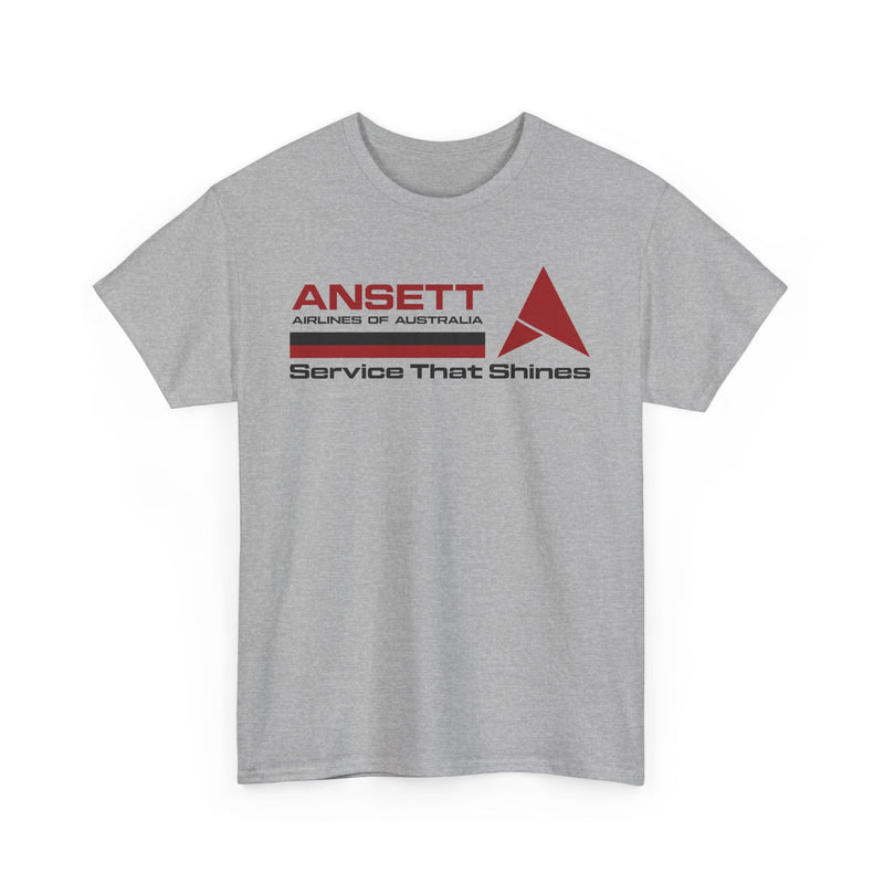 Load image into Gallery viewer, Ansett Airlines of Australia Red Triangle Service That Shines T-shirt
