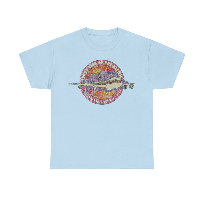 Continental Airlines 1971 Distressed Print T-shirt